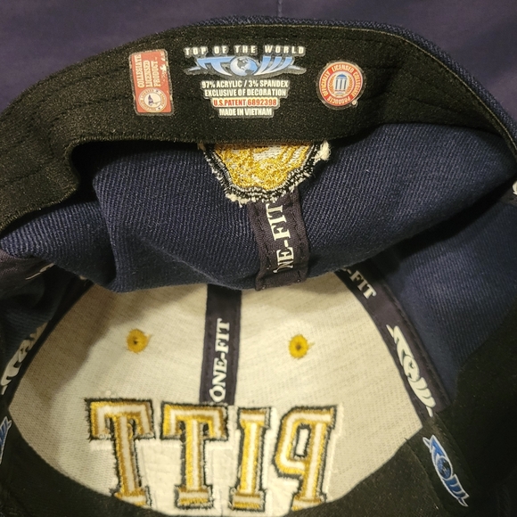 ONE SIZE FITS ALL. PITTSBURGH PANTHERS HAT. - Picture 4 of 6